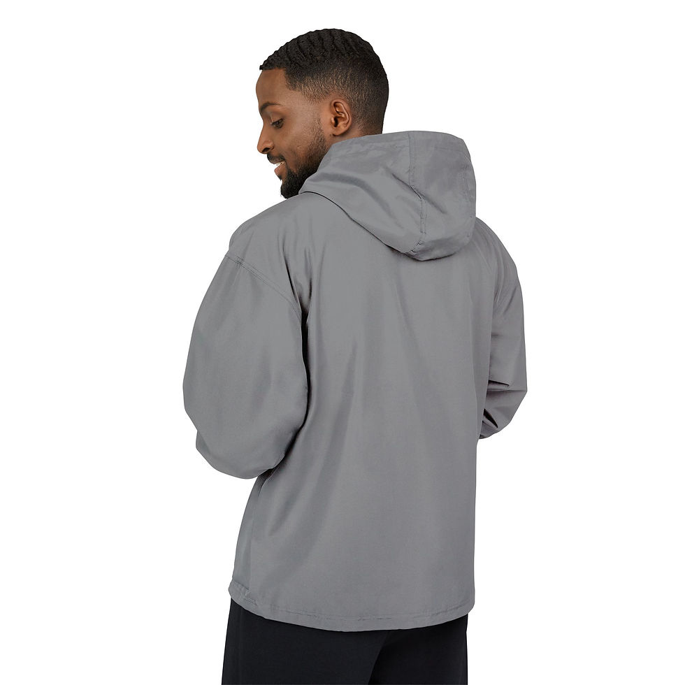 Thumbnail: Packable Anorak Jacket – Champion Orange Windbreaker with Chest Logo