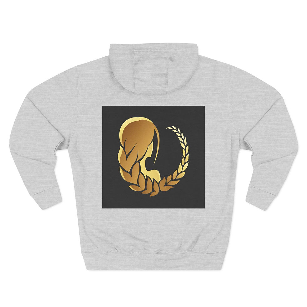 Thumbnail: Three-Panel Fleece Hoodie (Virgo)