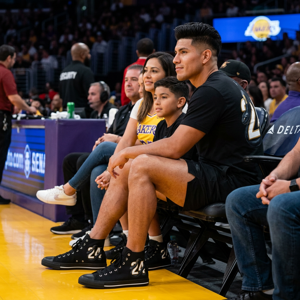 Go Hamm Limited-Edition High-Top Black with Gold Accent