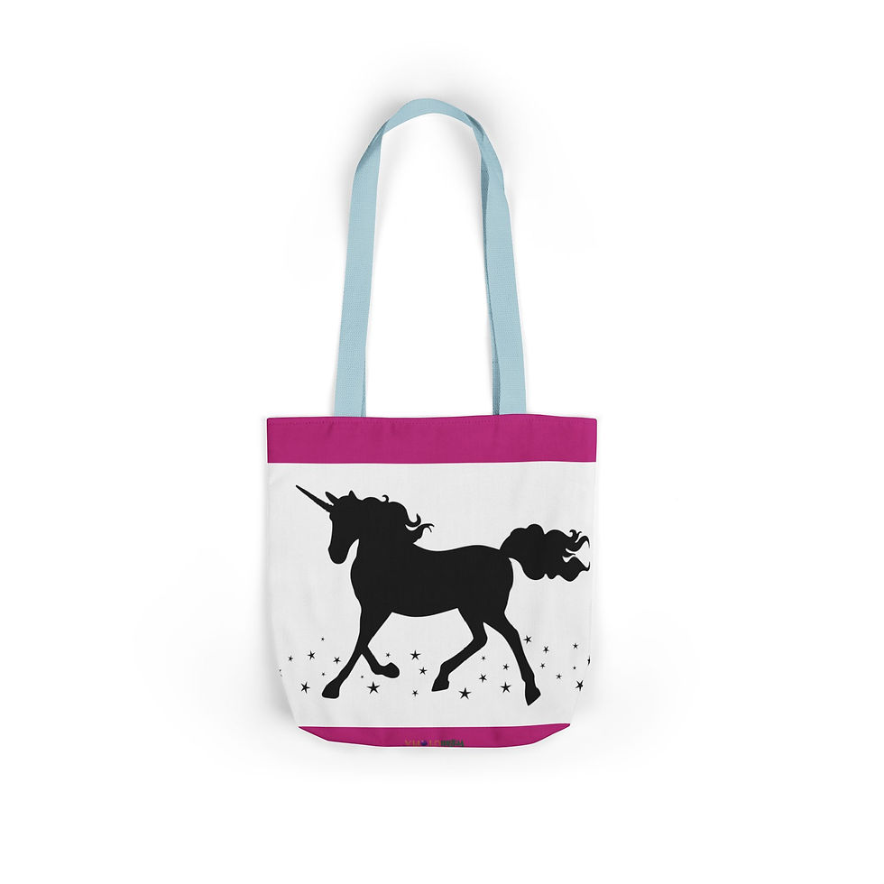 Thumbnail: Personalized Canvas Tote Bag