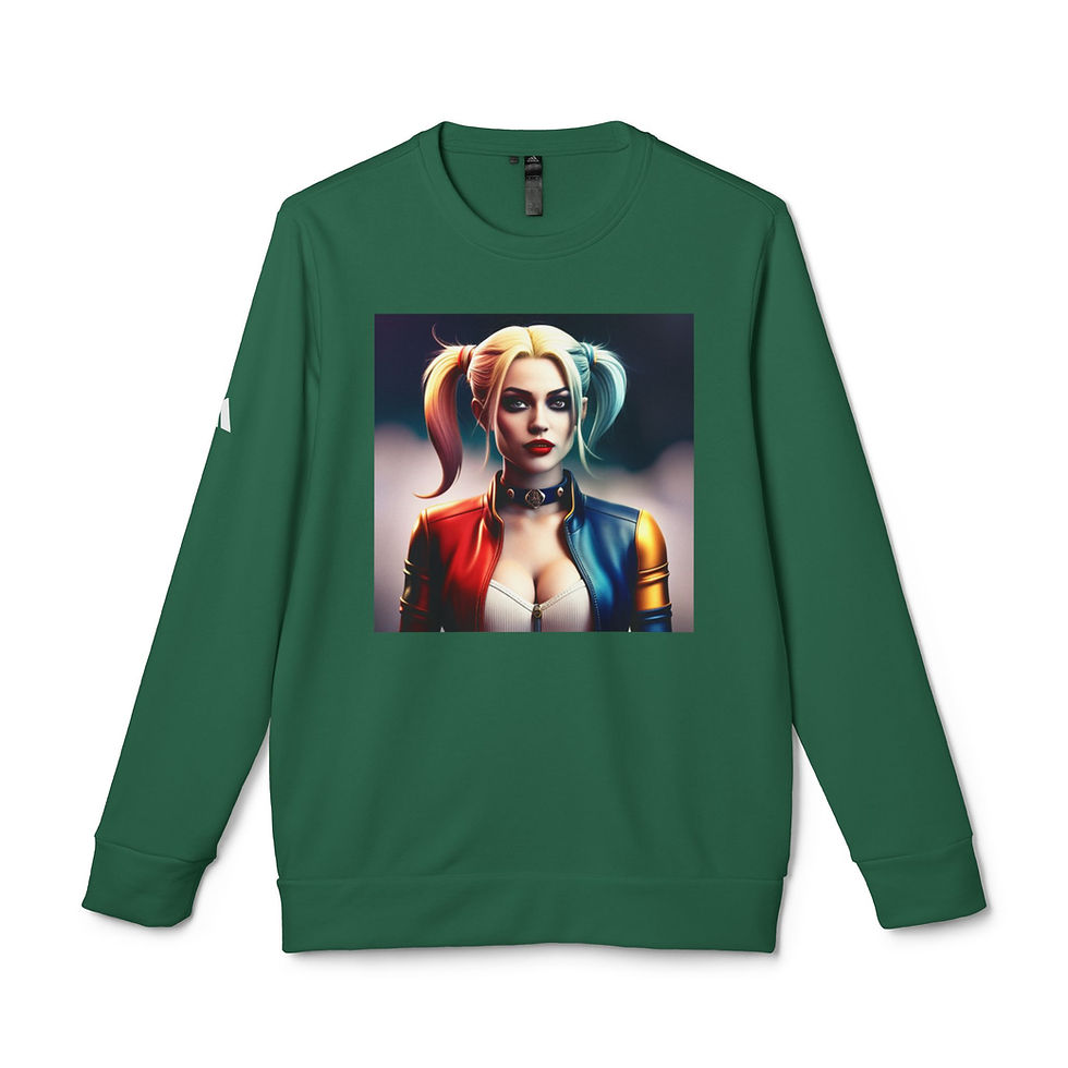 Thumbnail: adidas® Unisex Fleece Crewneck Sweatshirt