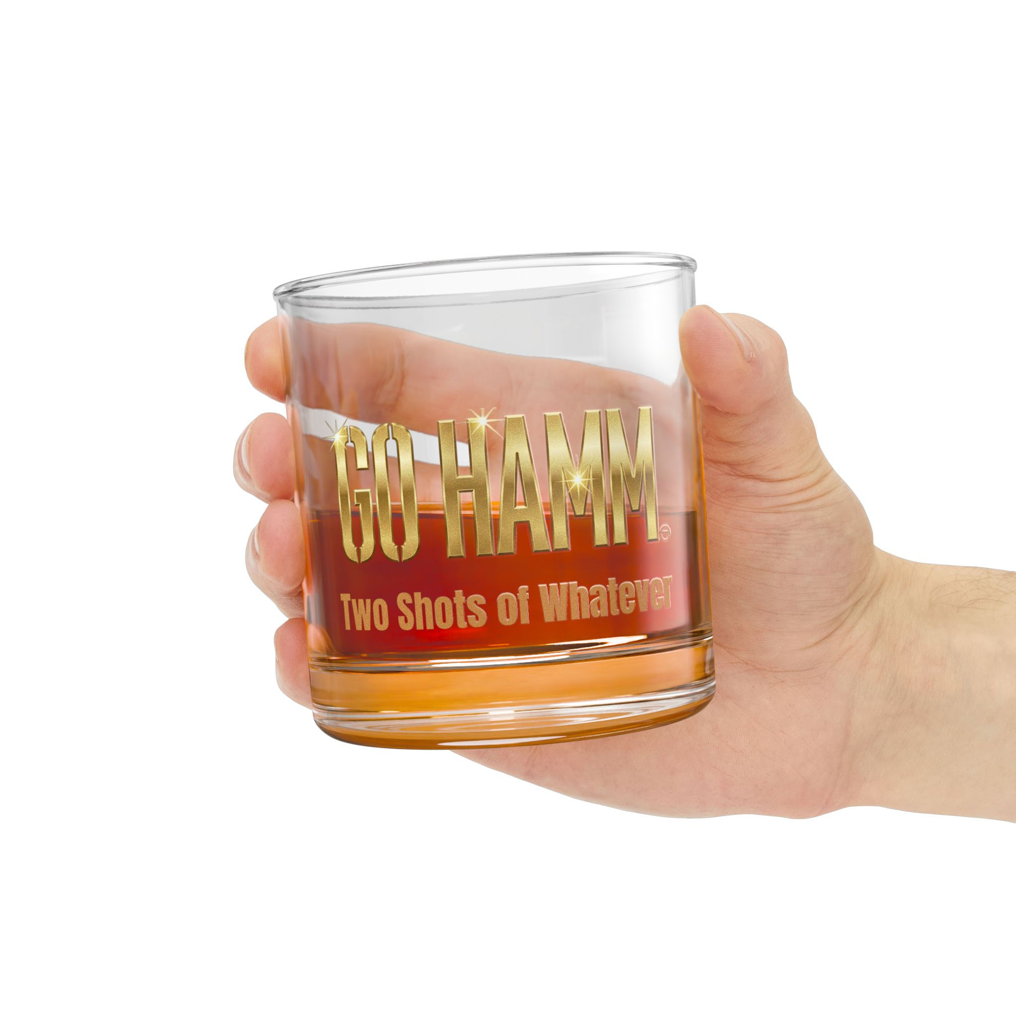 Rocks Glass, 10oz Two Shots Of Whatever Thank You