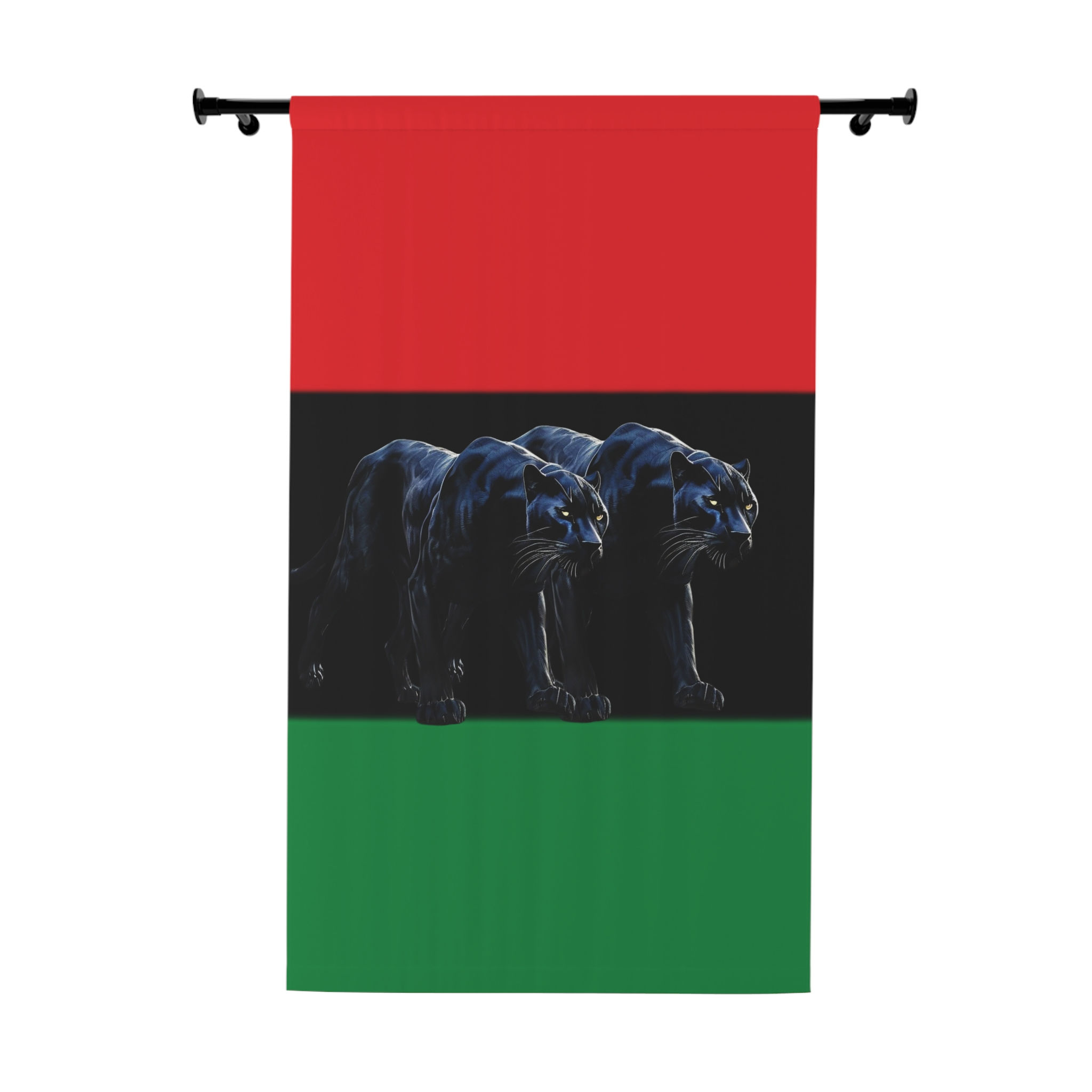 RBG Panther Window Curtains (1 Piece)