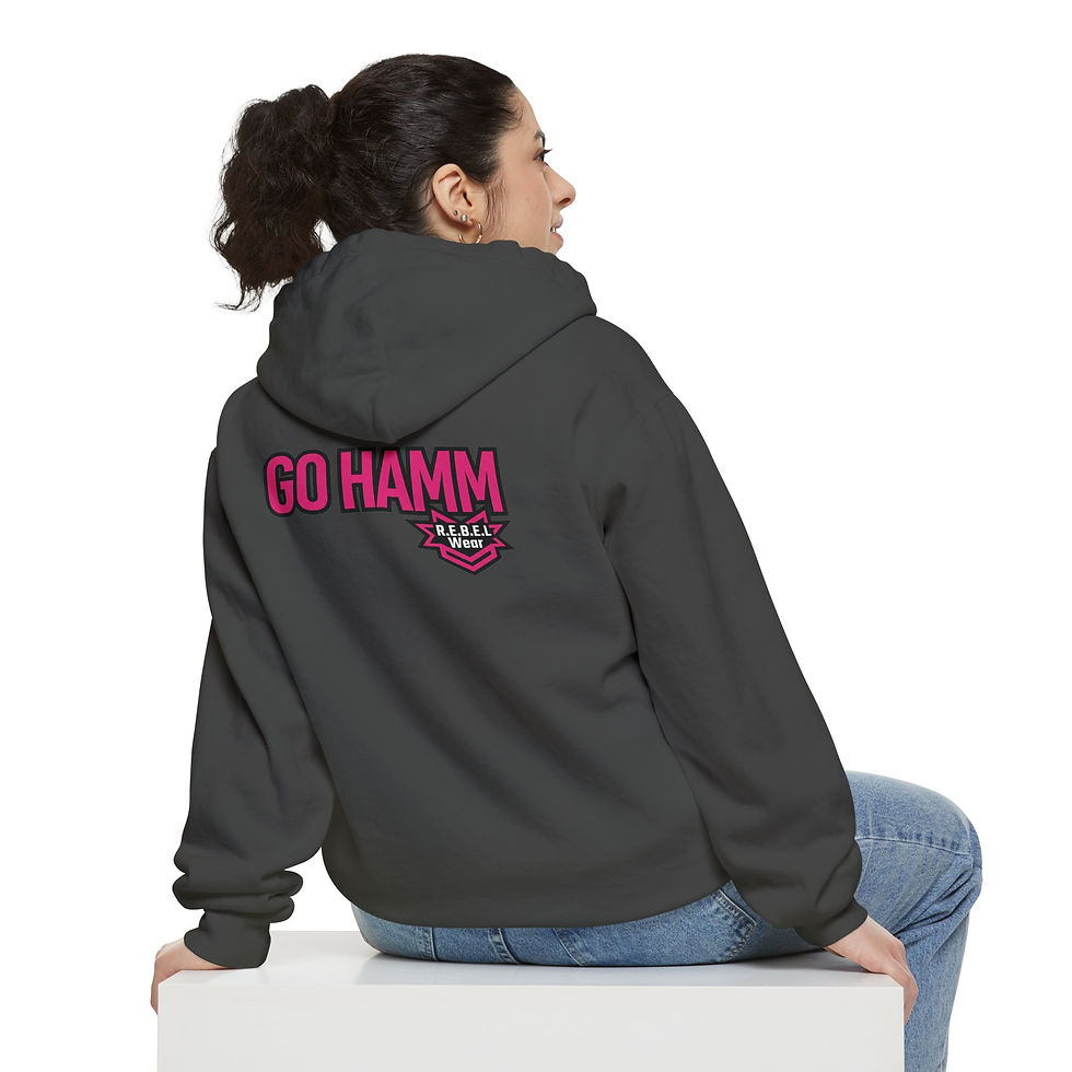 Thumbnail: Go HAM R.E.B.E.L. Wear Hoodie — Bold Streetwear Pullover