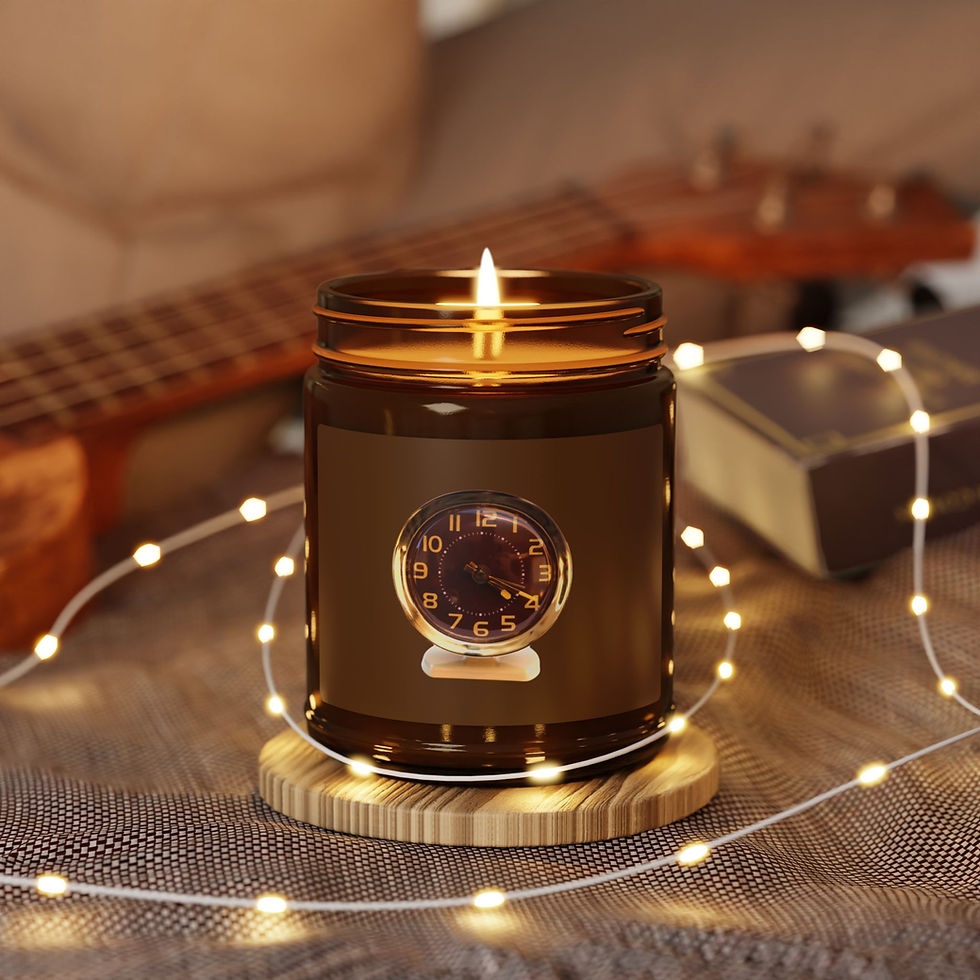 Thumbnail: 4:20 Scented Soy Candle (Multi-Size, Amber Jar)