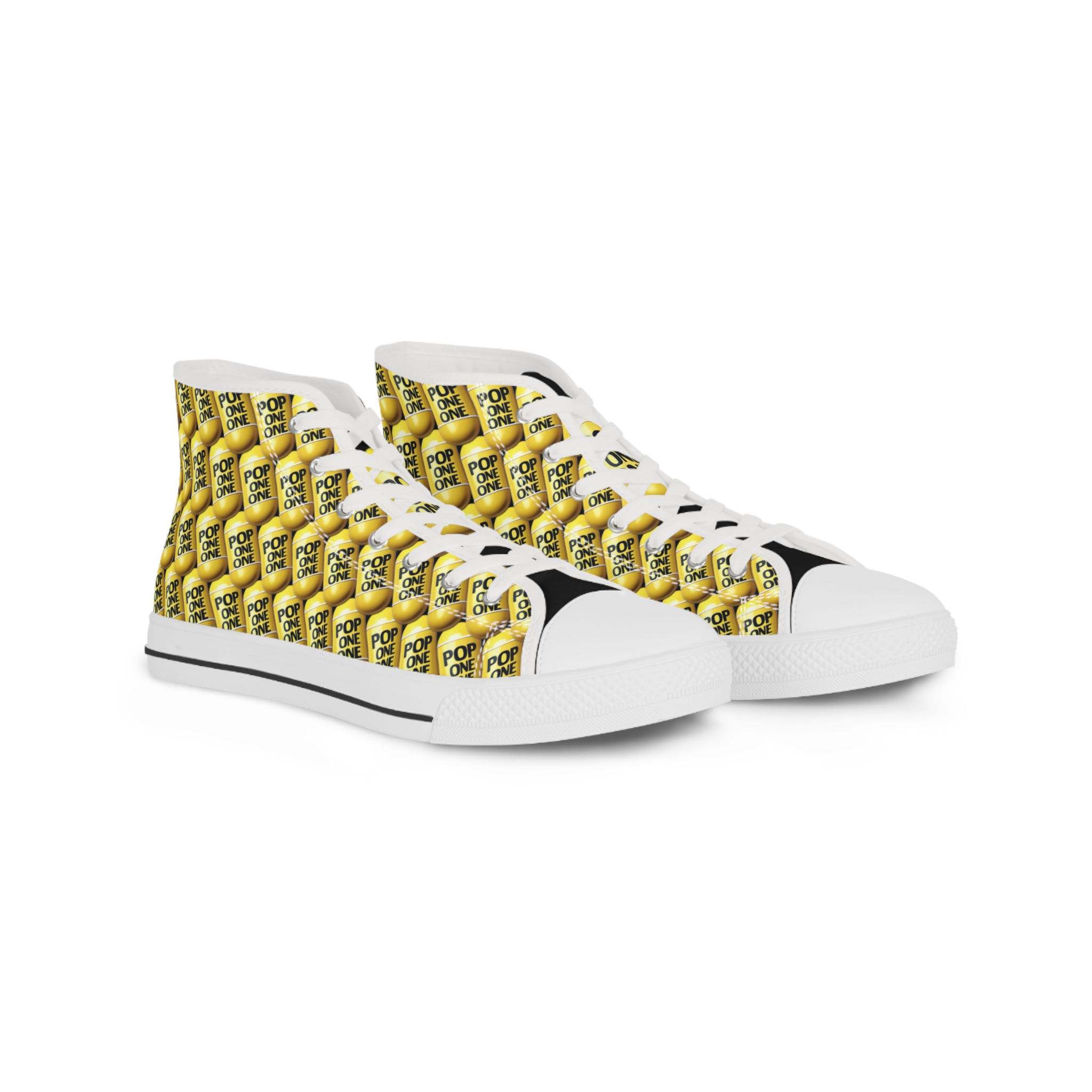 Men's High Top Sneakers (Poppa Pop) Chill Pill