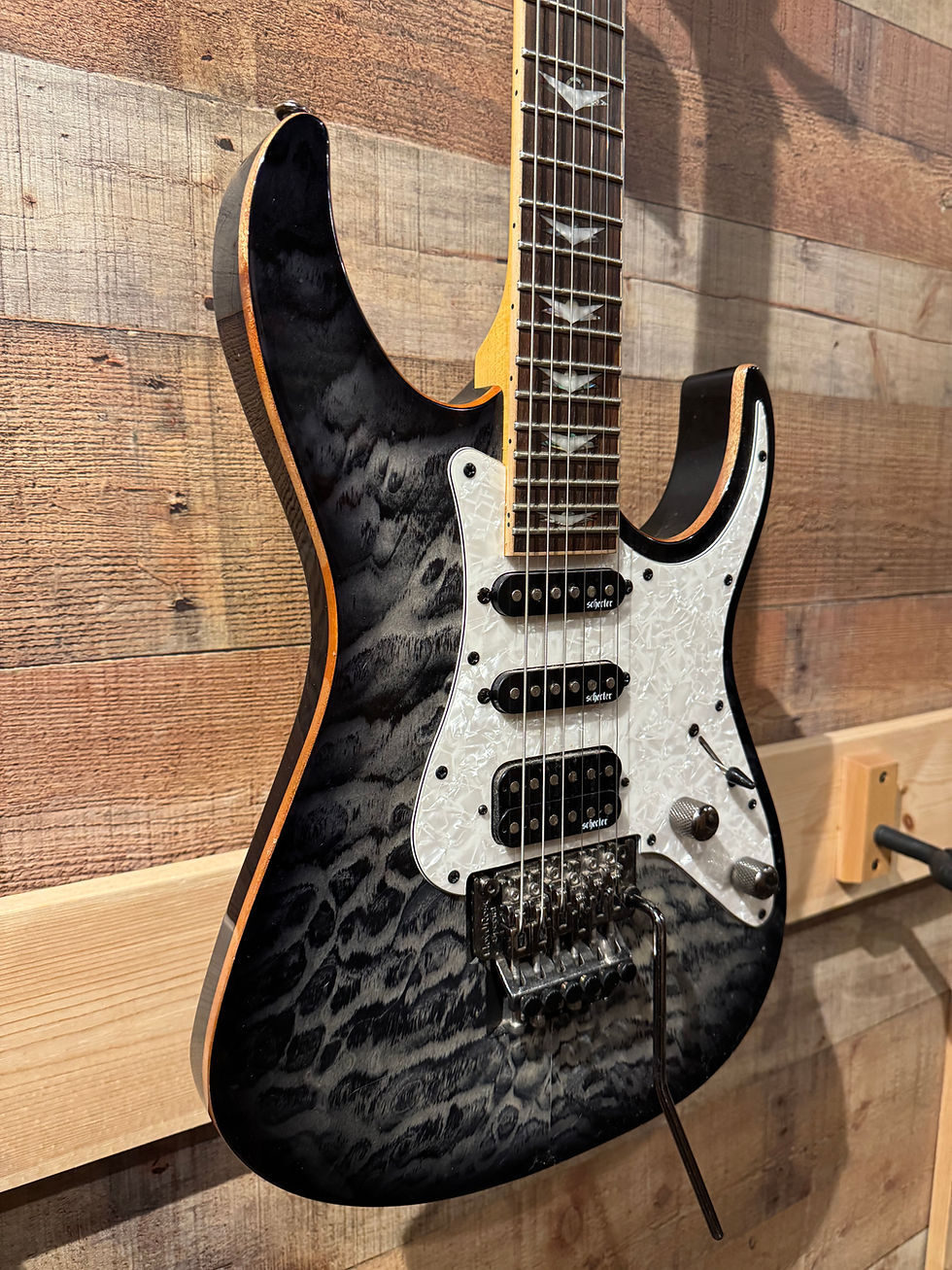 Thumbnail: Schecter Banshee-6 Extreme FR Charcoal Burst