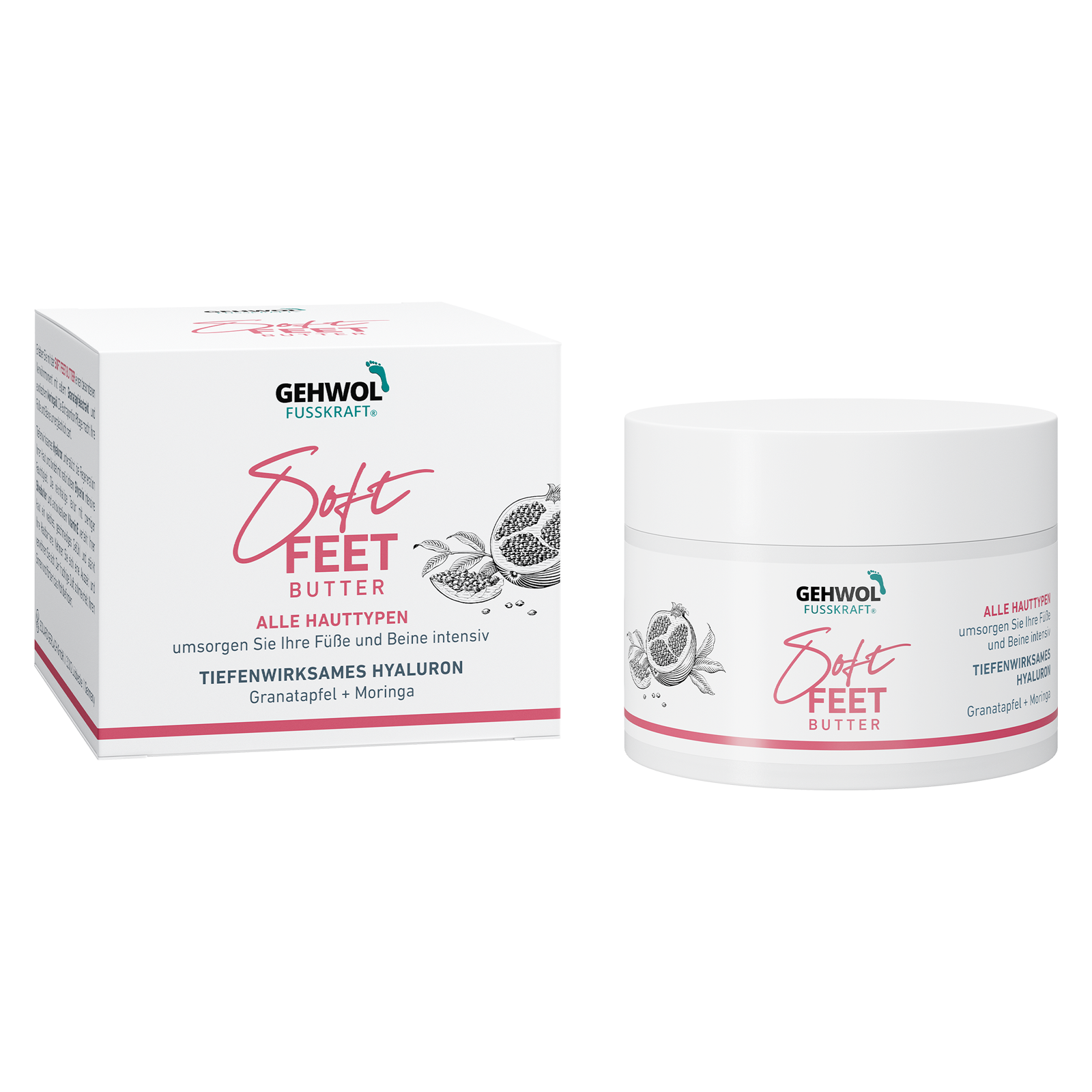 Soft Feet maslac za stopala s ekstraktom nara i uljem moringe, 100 ml, Gehwol