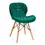 Minijatura: Salonska stolica 4Rico QS-186 (zelena)