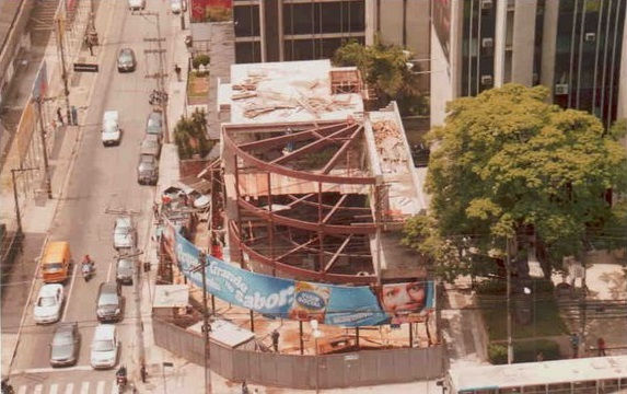 Estrutura mista metálica x concreto