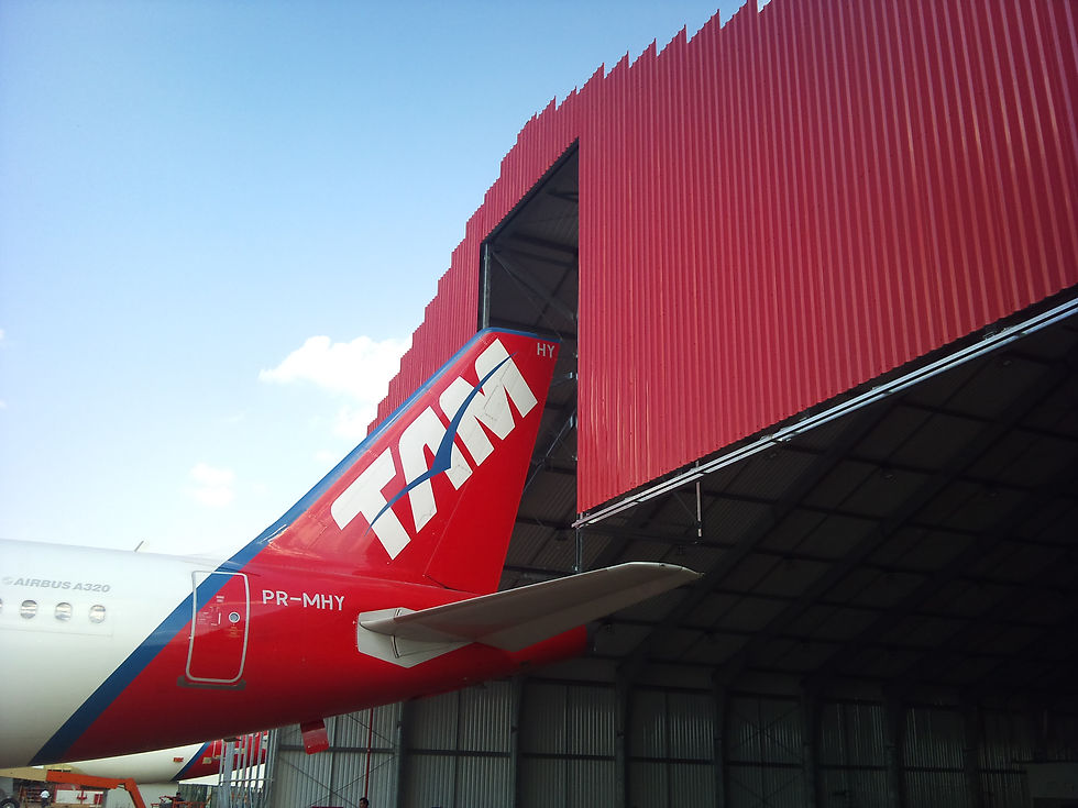 Hangar para Airbus A 320