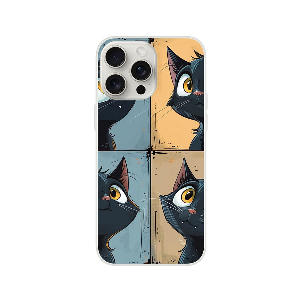 Flexi case - Cat Art