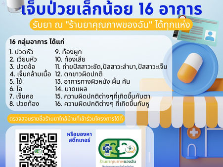 โครงการดี! แต่หลังบ้านต้องปรับทั้งข้อมูลร้านยาไม่อัพเดท-ร้านยามีน้อย-ควรมีจุดบริการใกล้บ้าน