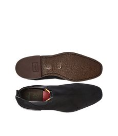 Suede Comfort Craftsman Boot Black