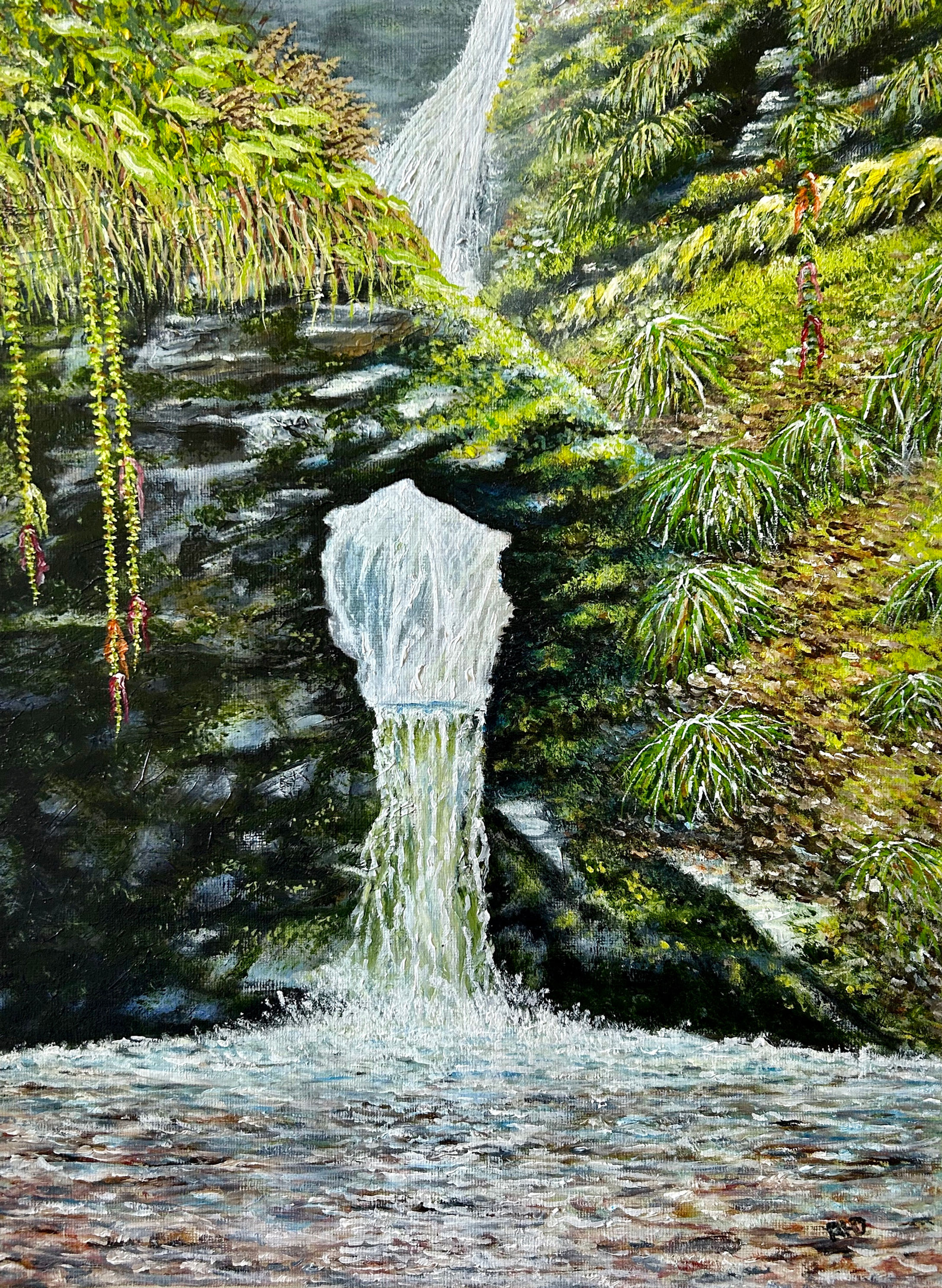 St Nectan's Glen Waterfall