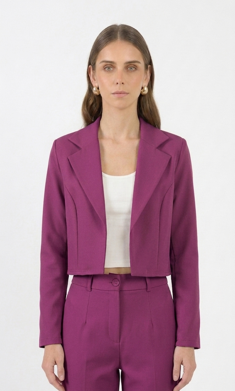 Miniatura: Blazer Corto Zara Crep