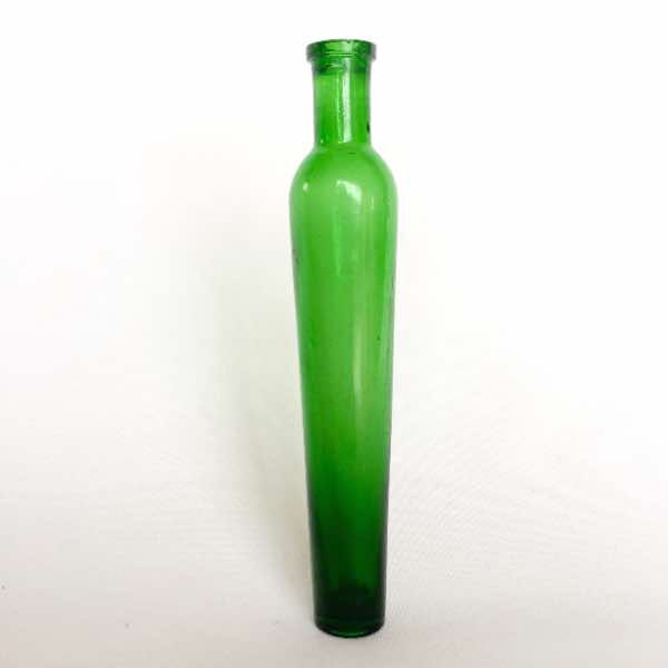 Vintage green vase