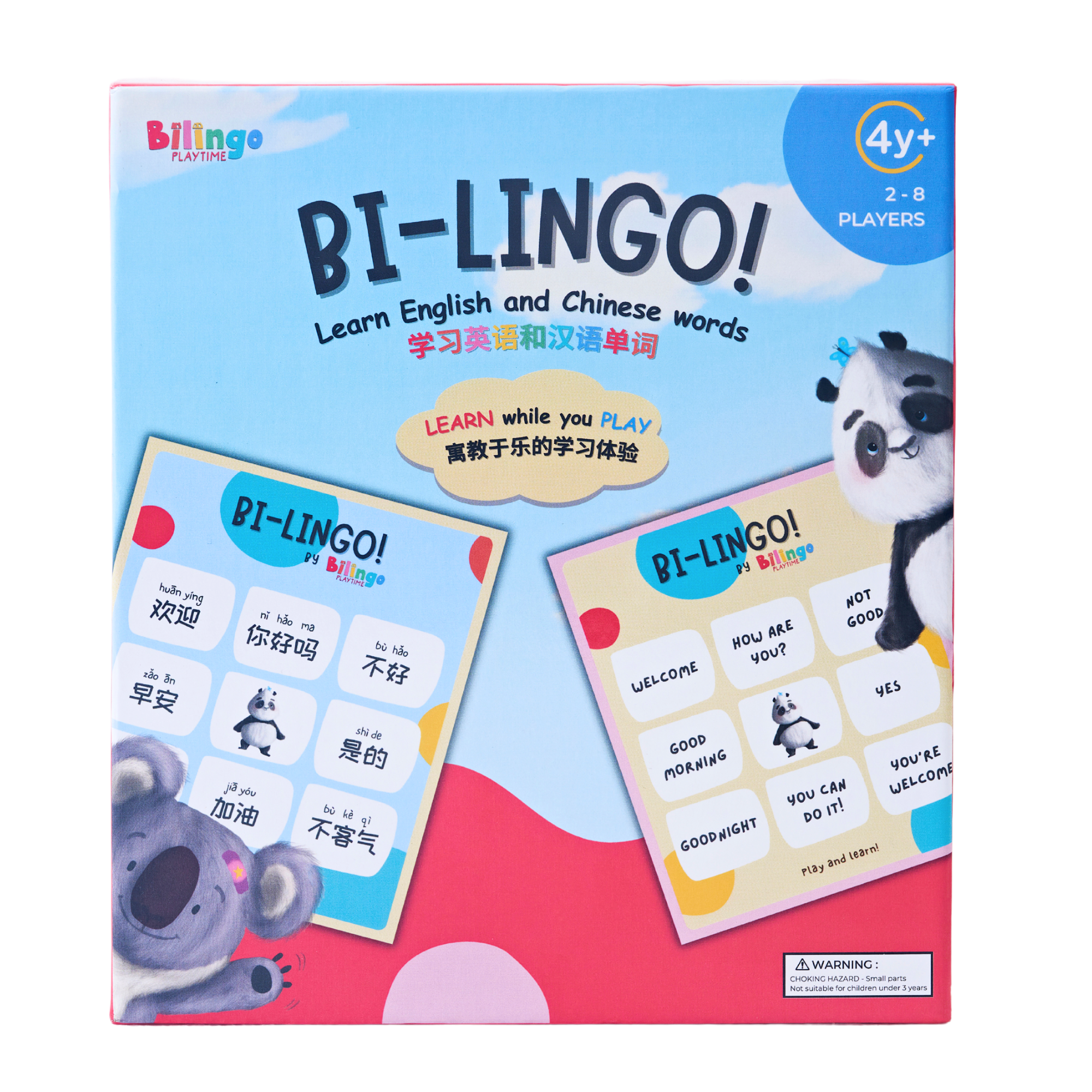 Bi-lingo Board Game: Learn Chinese and English