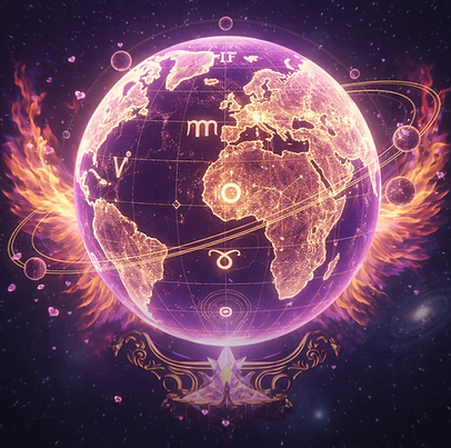 Astrocartography reading for location-based astrology and life path guidance