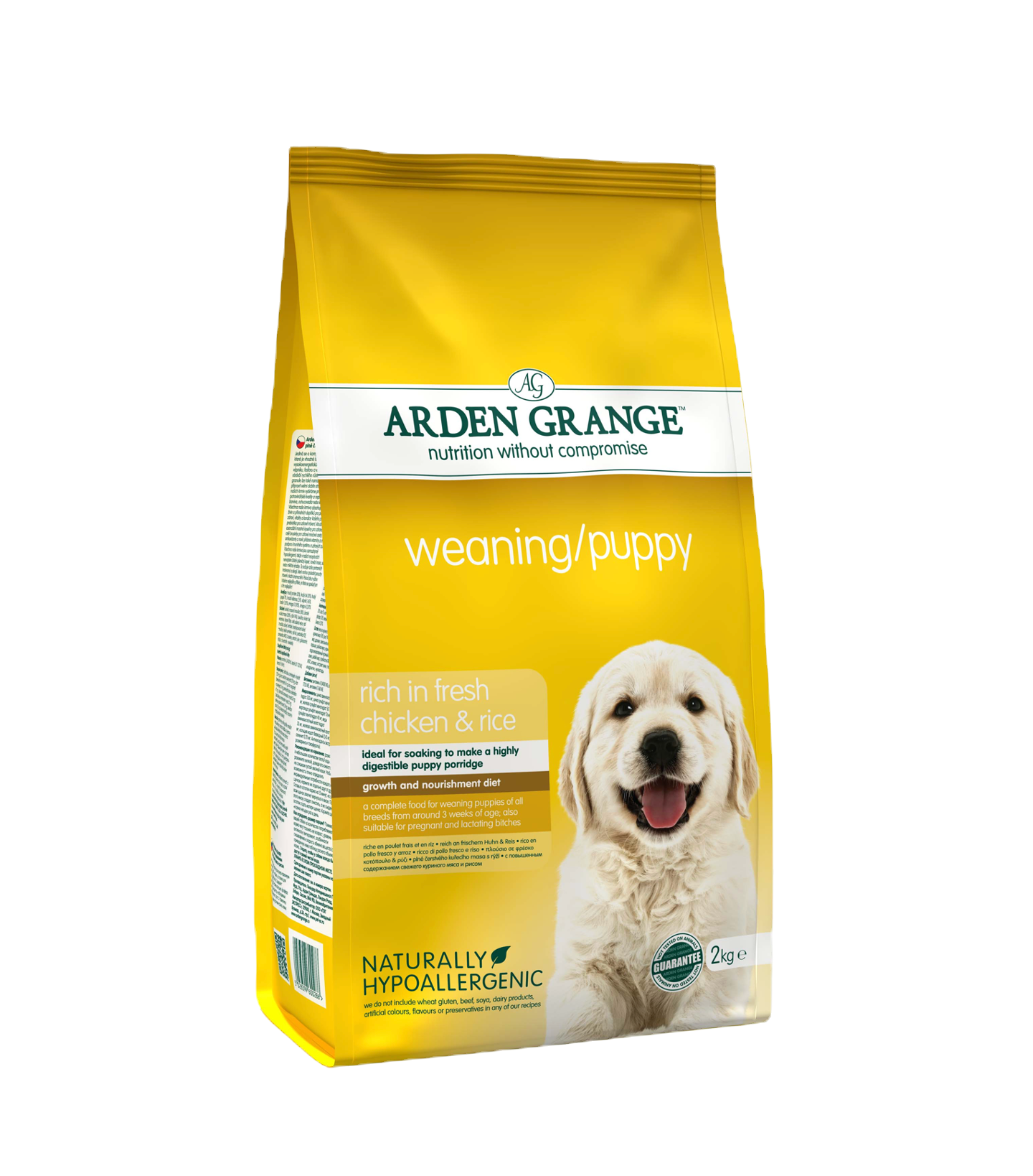 Arden Grange Weaning/Puppy Fresh Chicken & Rice (2kg)