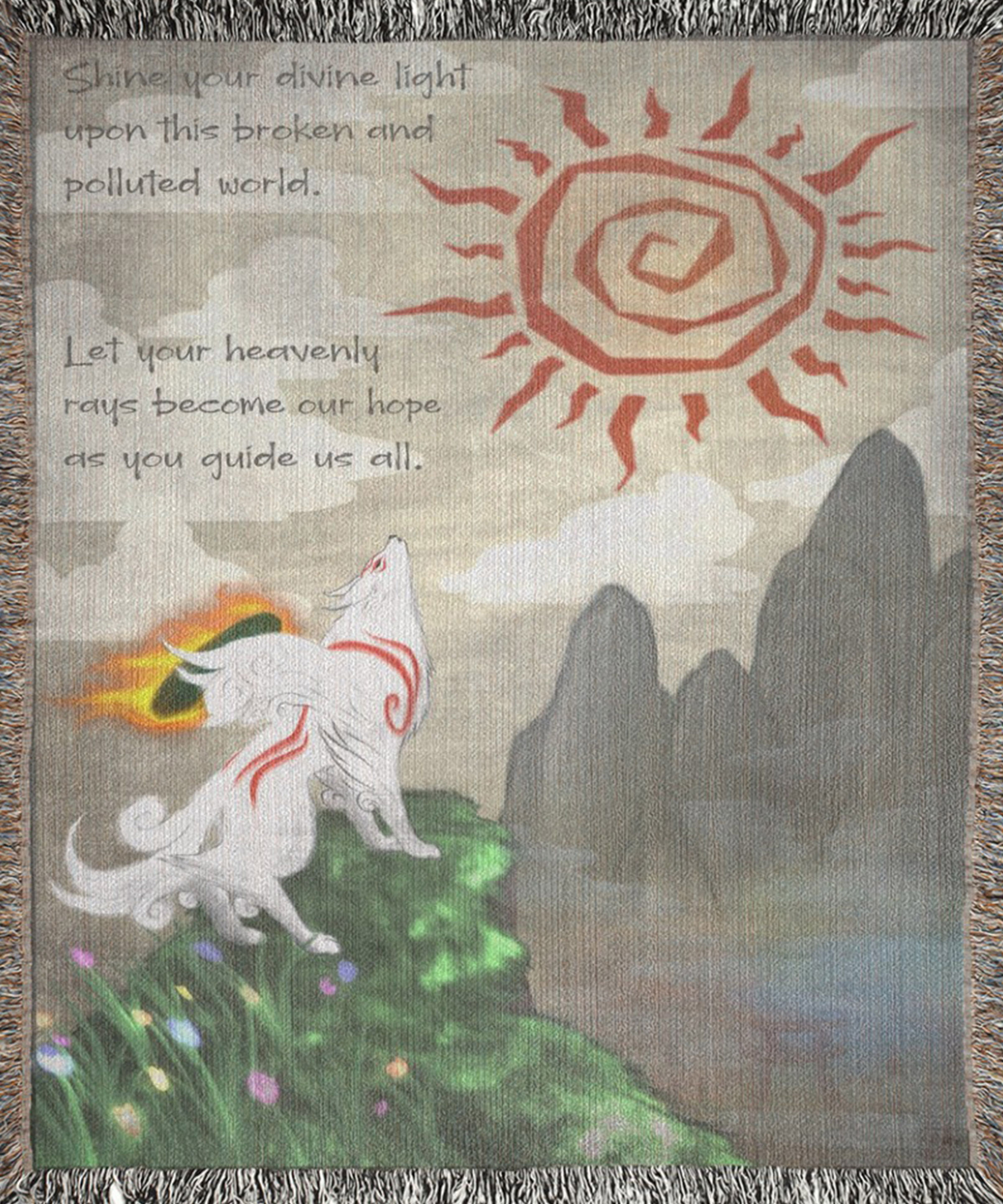 Okami Sun Goddess Blanket