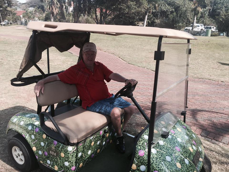 Club Captain Jimmy Spear at Sonny's Day