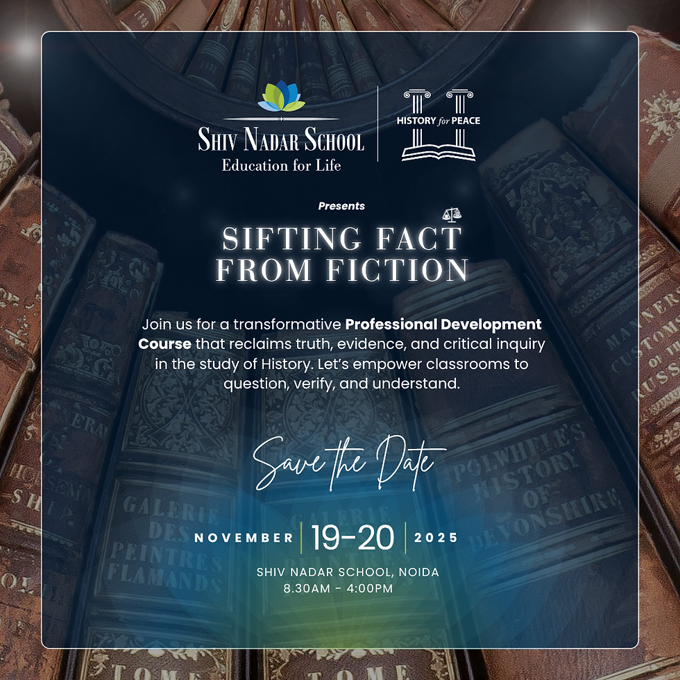 Sifting Fact from Fiction | Professional Development Course 2025
