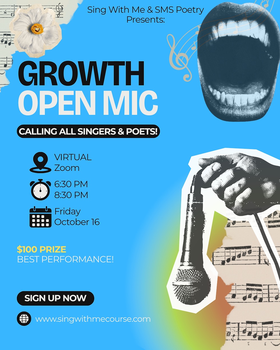 GROWTH Open Mic