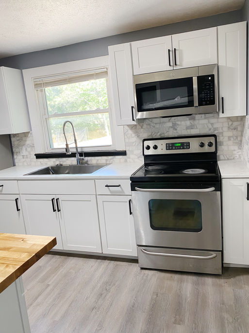 Modern kitchen with island