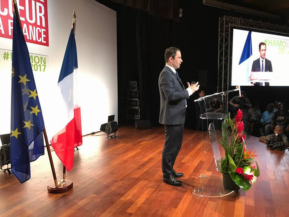 Benoît Hamon en Guadeloupe