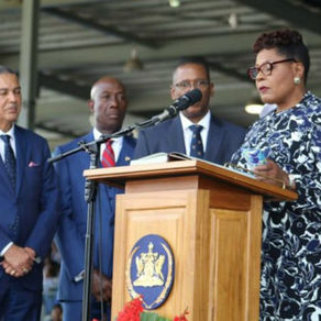 Paula Mae Weekes, première femme président de Trinidad.