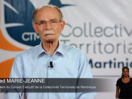 Vœux 2017 d’Alfred Marie-Jeanne aux martiniquais.