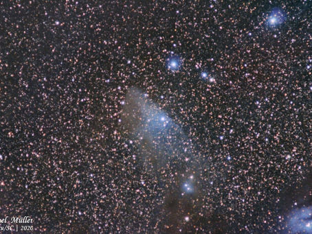 Nebulosa da Cabeça de Cavalo Azul