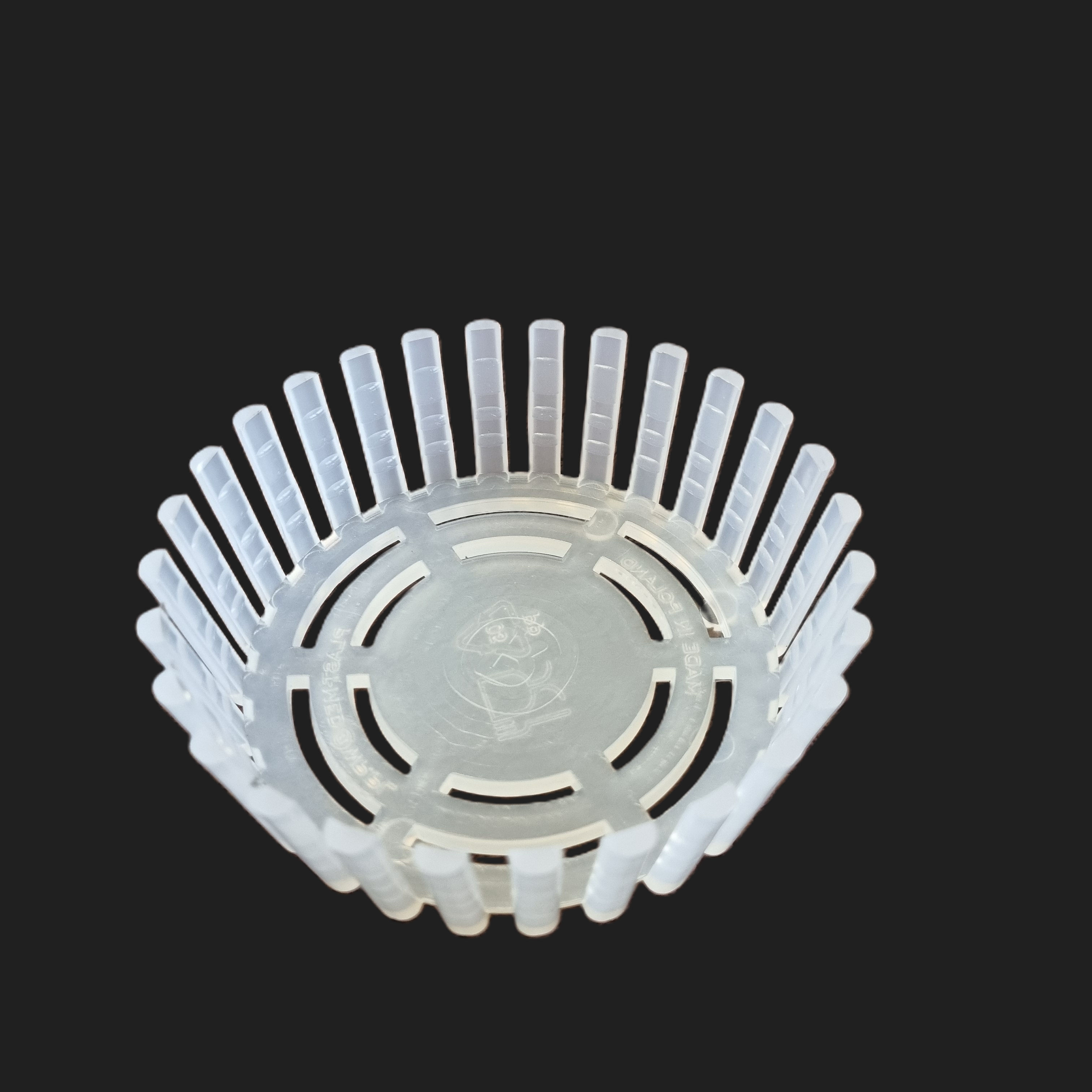 Gärdeckel, Fermentierhilfe für Einmachgläser. Ansicht von schräg oben