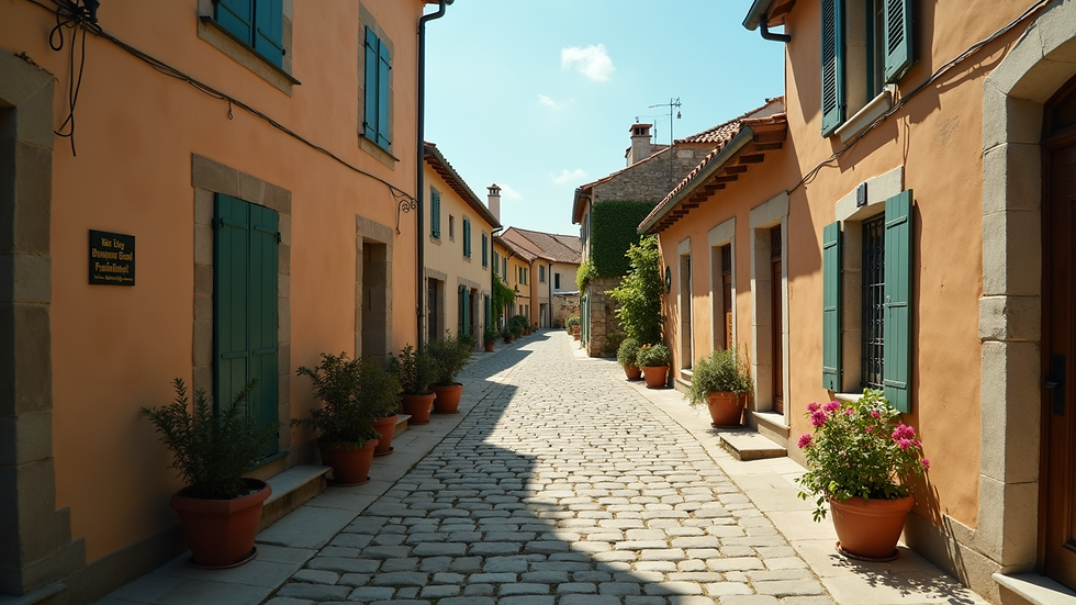 Village italien typique