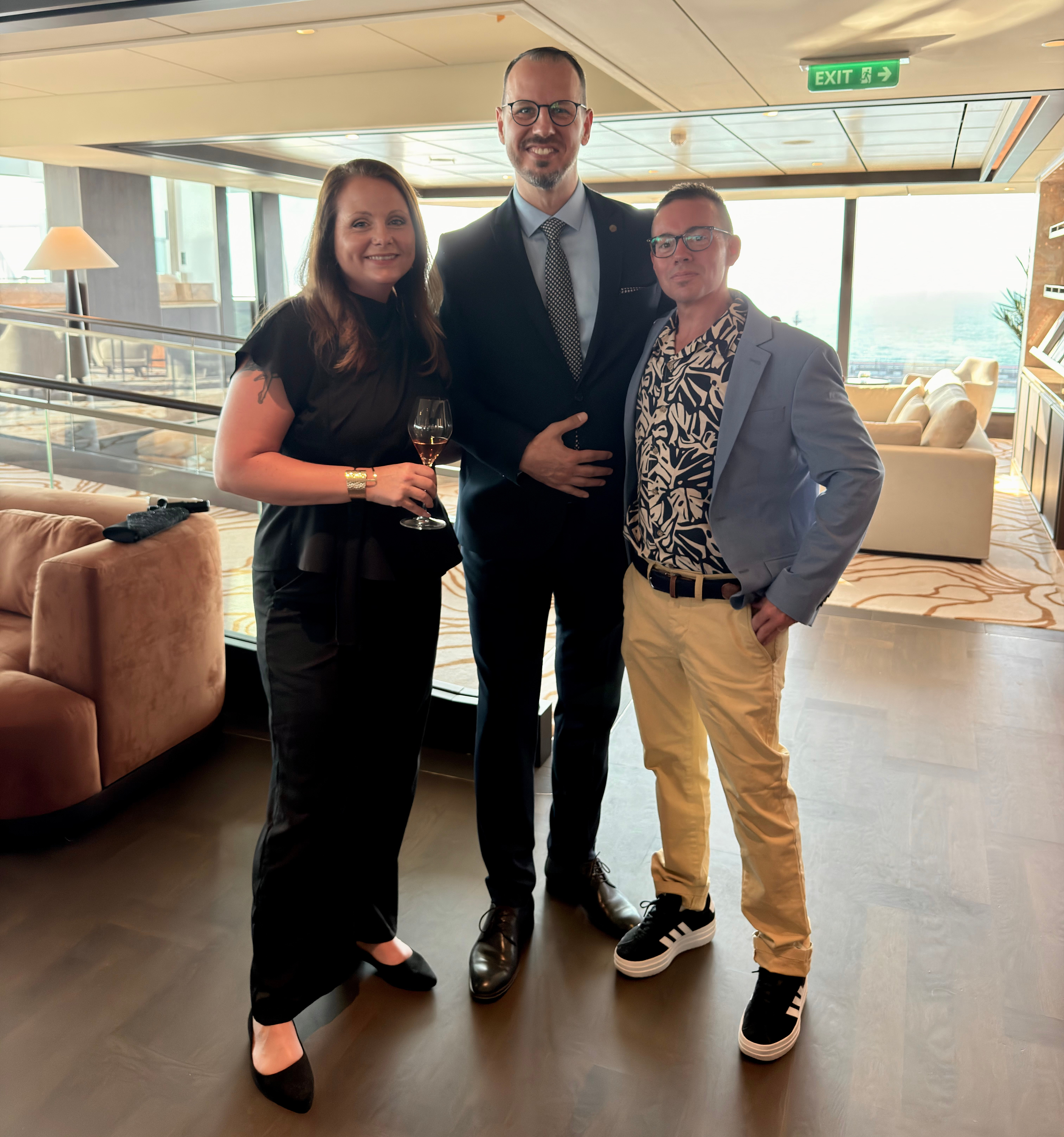 Koray Savas of Explora Journeys with Rexhell Cruise & Travel