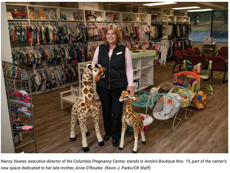 ‘Village’ lifts Columbia Pregnancy Center