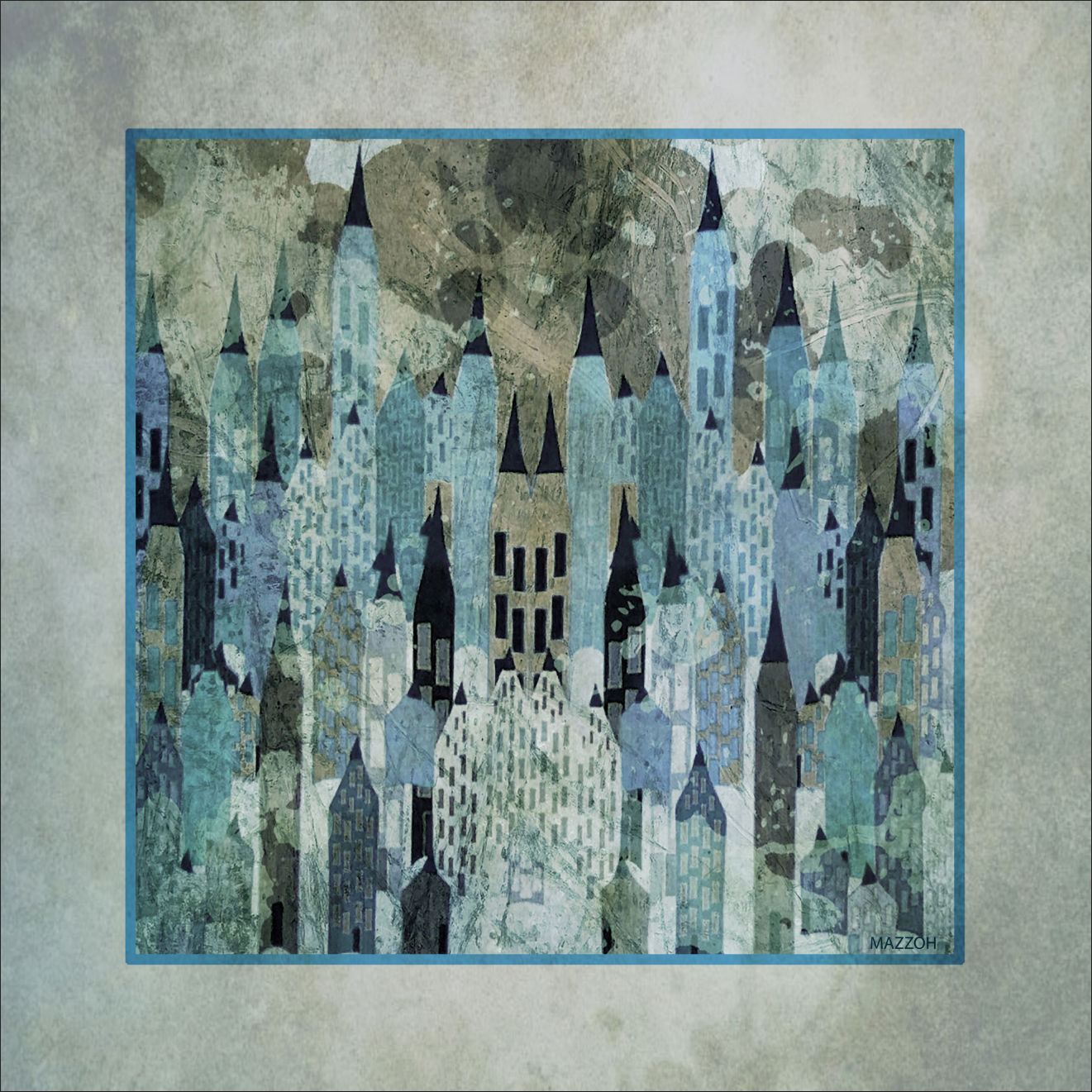 Silk Scarf 113 GREY