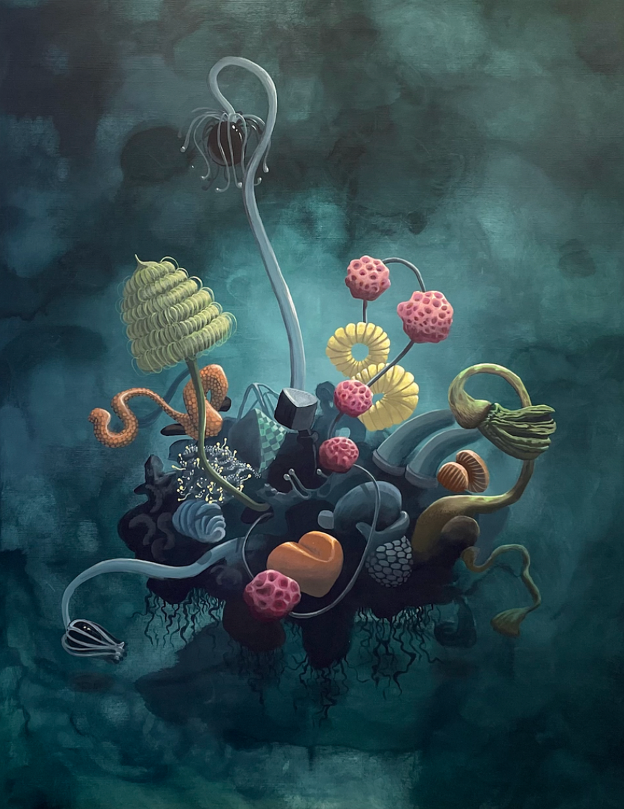 The Blue Tuber by Sandra Persson