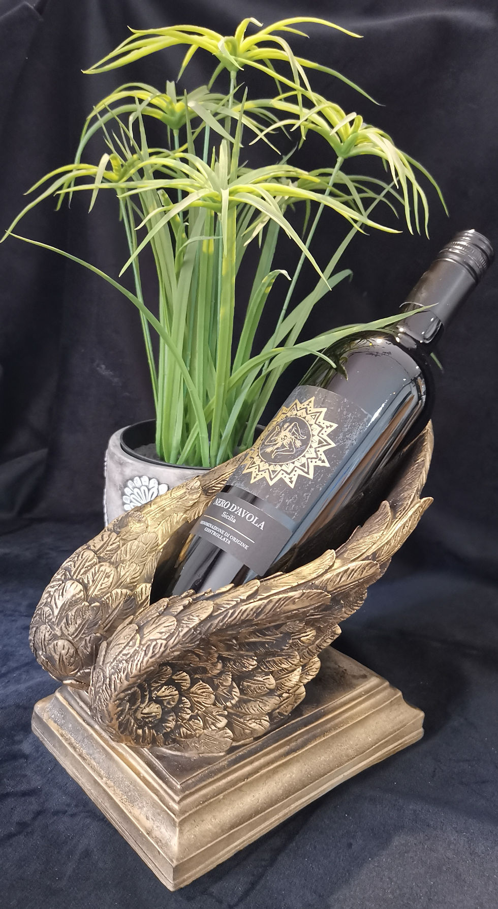 Weinflaschenhalter Flügel