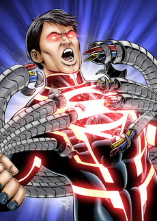 DC Comics New 52 Superboy Trading Card Art