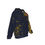 Thumbnail: Adult Heavy Fleece Zip Up Hoodie (Filipino Tattoo Sleeve Style, Navy)
