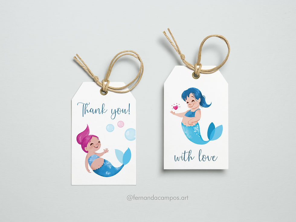 Miniatura: Kit Digital Happy Mermaids