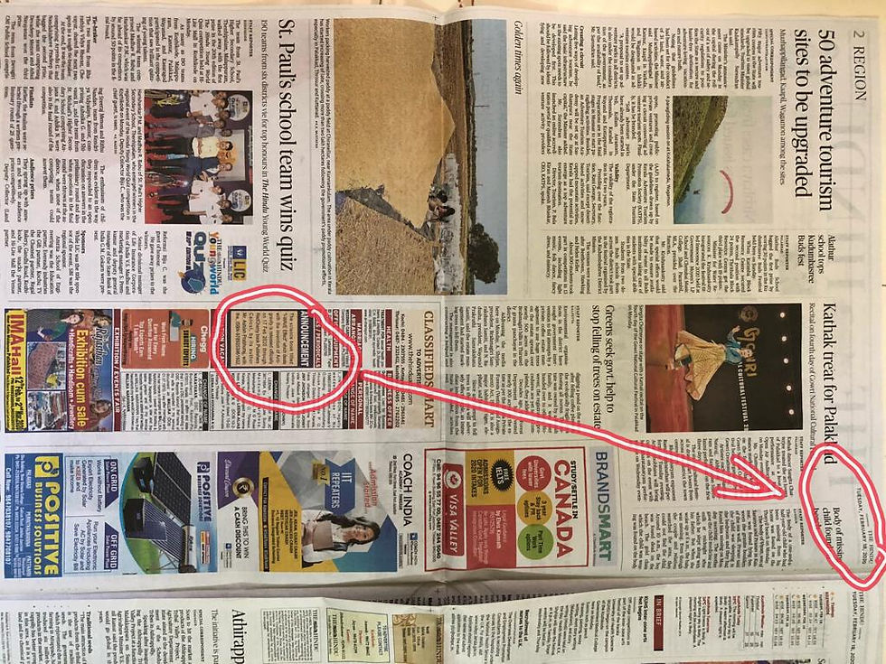 I-Wave effect published in Hindu News Paper on 18 Feb 2020, India