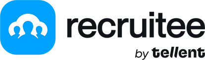 65eee2cefa95ed9d05ac6c9b_Recruitee by Tellent logo - Blue + Black.png