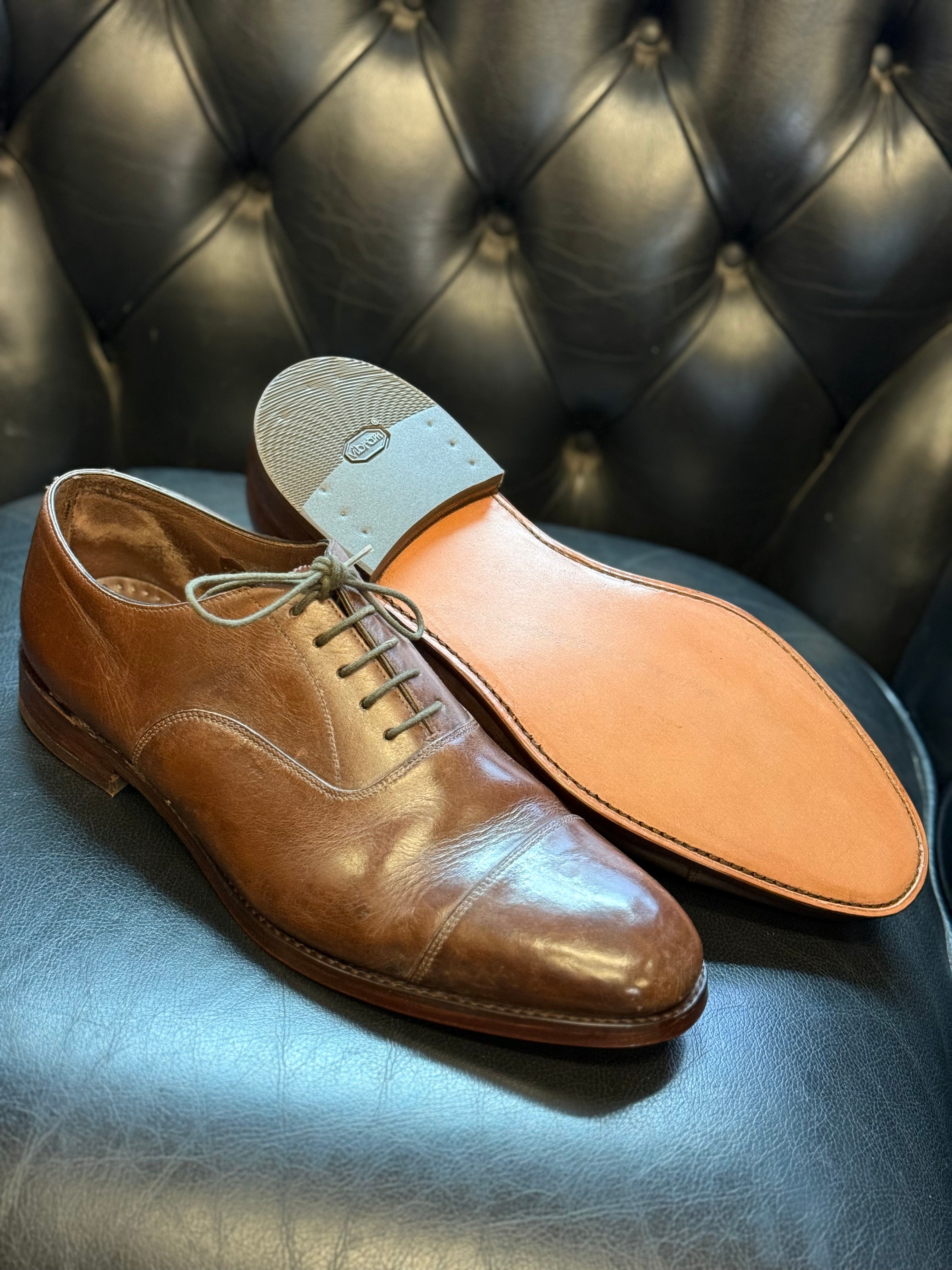 Goodyear welted leather sole replacement