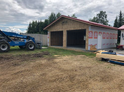 Shop Construction on Site