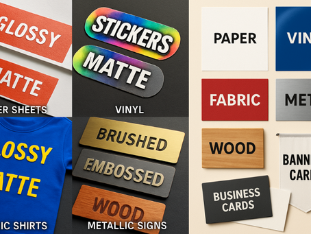 The Ultimate Guide to Custom Print Materials and Finishes: What You Need to Know