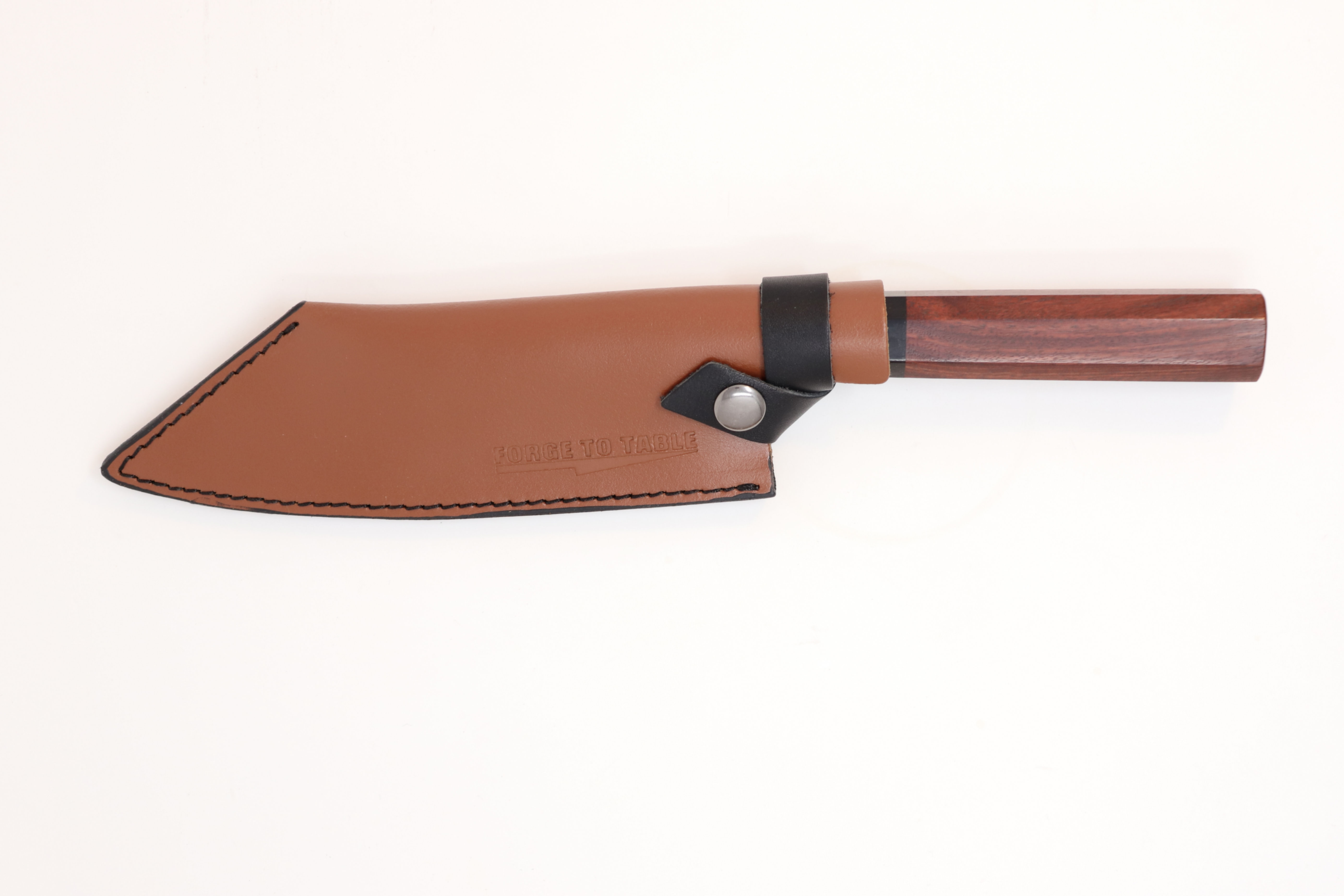 7" Bunka Leather Saya