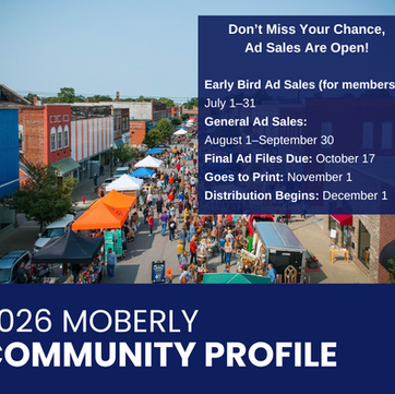 Coming Soon: The 2026 Moberly Community Profile – Reserve Your Spot Now!